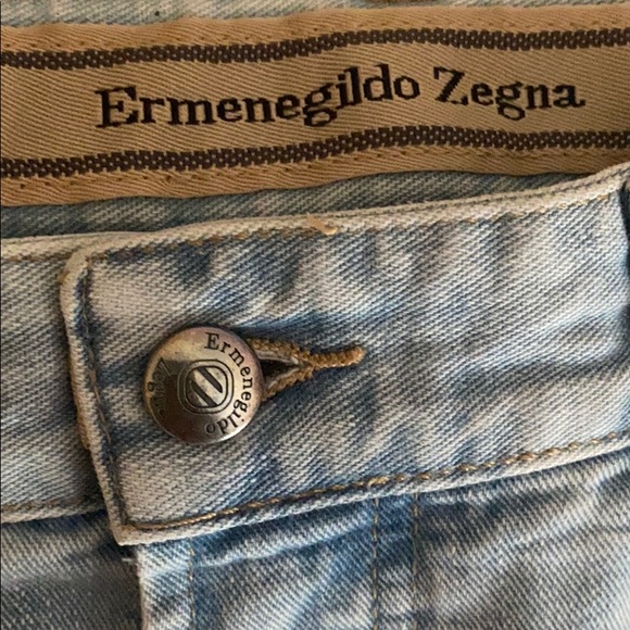 Ermenegildo Zegna Men’s Jeans Size 34 Made In Italy 100% Cotton🇮🇹👖💙🩵 - Picture 6 of 7